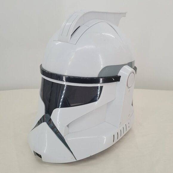 2008 Hasbro Star Wars Clone Storm Trooper Talking Voice Helmet Costume WORKING - Picture 6 of 9